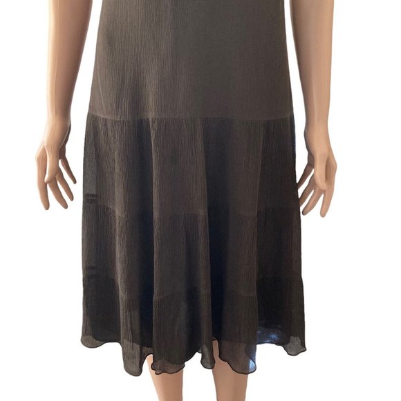 MICHAEL KORS 100% Silk Strappy Dress Size 12 - Picture 5 of 12